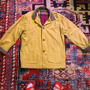 J crew wool lined chore coat